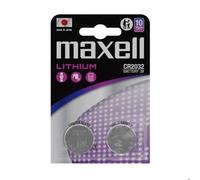 Piles boutons Lithium CR2032 (2×1) MAXELL
