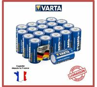 Blister 20 Piles Industrielles LR14 VARTA Industrial Alcaline