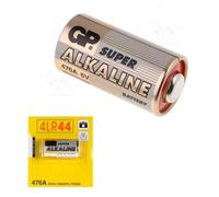 Piles classiques - 4LR44 - Alcaline 6V - Dimensions 25.2×13 mm - Poids 12 g