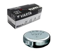 Piles de montres pour Piles et chargeurs Varta V377, sr66, sr626sw boite 10 piles type gp376, gp377 -