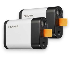 Piles de rechange pour chargeur portable 12 V pour sécateurs et téléphones portables, lot de 2 pièces, Fiskars