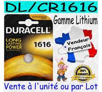 Piles DL123 CR123 DURACELL PHOTO Vente aussi CR2032 CR2025 CR2016 CR2430 CR2450