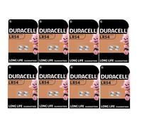 Piles Duracell 16 x LR54 LR1130 V10GA 189 191 (8 ampoules de 2 batteries) 16 piles