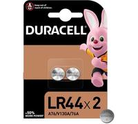 Duracell Piles alcalines LR44 – Blister 2 pièces