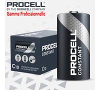 Duracell - Pile alcaline Industrial LR14 (C) 1,5 V 7,75 Ah - Boîte de 10
