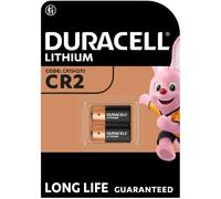 Pile lithium Duracell CR2, lot de 2