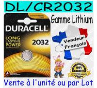 Piles DURACELL TYPE A27 MN27 - Dispo aussi : CR2016 CR2025 CR2032 CR2430 CR2450