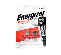 Piles Energizer mini lithium LR44 (x4) 8x11.5x1cm Gris