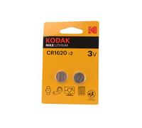 Piles Kodak Lithium Cr1620 (x2) Argenté