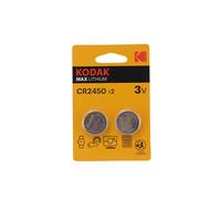 Piles Kodak Lithium Cr2450 (x2) Argenté