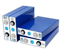 Piles LiFePO4 3,2 V 105 Ah, lot de 4 - Lithium-fer-phosphate à décharge profonde - Pour batteries 12 V et 24 V - Camping-cars, bateaux, voiturettes de golf