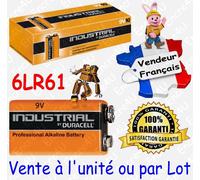 Duracell MN2400/10 Procell Lot de 10 Piles 9 V Noir 3,5 x 13 x 5 cm