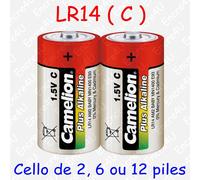 Camelion - pack de 2 piles alcaline plus lr14 / c / baby 1,5v G