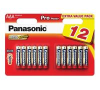 Piles Panasonic PACK DE 12 PILES AAA 1,5V LR03