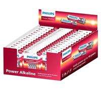 Piles Philips Aa Aaa Power Pro Longue Durée, Présentoir Pro - Philips