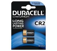 Piles photo CR2 lithium - DURACELL - Lot de 2 piles - Lithium haute pureté - Énergie longue durée
