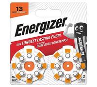 Piles pour prothèses auditives Energizer, Taille 13, Languette Marron (Pack | de X)