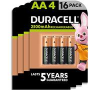 Piles rechargeables AA Duracell (Lot de 8 + 4 + 4 piles)