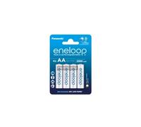 Panasonic Piles rechargeables eneloop BK-3MCDE/4BE AA 2000 mAh Ni-MH Lot de 4 prêt à l'emploi