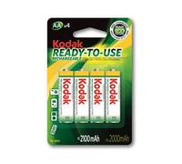 - Piles rechargeables - Ni-MH - AA / LR06 - 2100 mAh - pack de 4