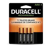 Piles rechargeables Staycharged Nimh, AAA, lot de 4