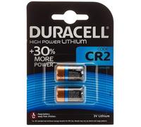 Piles spéciales - DURACELL - CR2 - Lot de 2 - Lithium - Garantie stockage 10 ans Duralock