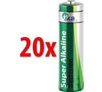 Piles Super Alcalines type AA - Lot de 20 G