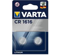 PILES Varta Pack de 2 Piles &Eacute lectroniques Lithium CR1616280