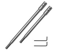 Pilikoll 2pcs 7&10Inch Rallonge de Mèche Forstner avec Queue Triangulaire | pour Perçage Profond et Précis dans le Bois,Extension de Foret de Tarière,Extension de Foret Forstner Extra Long