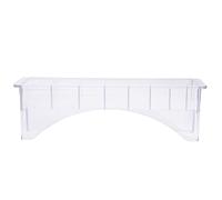 Pilipane Boîte de Rangement de Peigne Limite, Organisateur de Tondeuse à Cheveux, Mallette à Outils en Plastique Durable pour Barbiers stylistes 8 ou 10 emplacements (Boîte à Peignes Limit 8 pièces)