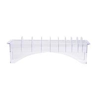 Pilipane Boîte de Rangement de Peigne Limite, Organisateur de Tondeuse à Cheveux, Mallette à Outils en Plastique Durable pour Barbiers stylistes 8 ou 10 emplacements (Boîte à Peignes Limit 10 pièces)