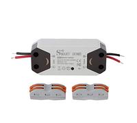 Pilipane Relais De Commutation Wi-FI Intelligent,Commutateur Intelligent WiFi, Télécommande sans Fil WiFi Interrupteur D'éclairage 90-250 V Un Canal De Commande Vocale Minuterie De Travail Smart Life