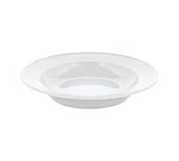 Pillivuyt Assiette creuse à bordure dorée Plissé Ø22 cm Blanc