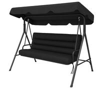 Pillowprim Abri pour balançoire de jardin 214x118 cm - résistant aux UV & étanche à l'eau
