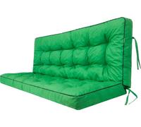 Pillowprim "Pola" coussin pour balancelle - 120x110cm - résistant aux intempéries & confortable, vert