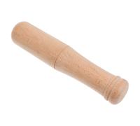 Pilon à Ail en Bois Cuisine, Ergonomique et Multifonction | Ail et Noix, Usage Cuisine, Facile à Transporter Ranger, Manche Confortable
