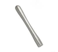 Pilon à cocktail en acier inoxydable 22 cm pour Mojito & Caipirinha Outil de bar Brise-glace (18,5 cm)