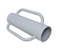 Pilon à poteau de clôture en acier - vidaXL - 60 cm - 13 kg - Diamètre 16 cm - Diamètre intérieur 15 cm