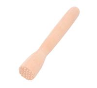 Pilon Long Ergonomique Aliments, Plastique à Manche pour Sauces | Baguette de Broyage Alimentaire, Réduit L’effort Manuel, Style Couleur Bois, Usage Gelée et Préparations