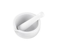Pilon Mortier - Fackelmann - 45442 - Porcelaine - 12x6,5cm - 2 pièces