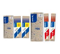 PILOT - 2 Etuis de 6 Recharges FriXion pour stylo effaçable. Compatibles FriXion Ball & Lot de 2 étuis de 3 recharges FriXion pour stylo effaçable. Compatibles FriXion Ball