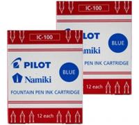 Pilot 2 Lots De 6 Cartouches Bleues Pour Stylos...