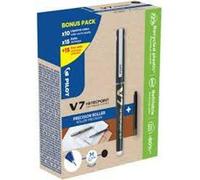 PILOT 2238701G10M PILOT V7 Greenpack Kit roller noir 0,4 mm