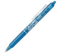 Pilot Roller Frixion Clicker rétractable 0,7 mm Pointe moyenne Turquoise Lot de 12