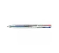 Pilot 4902505580857 Super Grip Stylo bille 0,29 mm Largeur de ligne 1 mm Largeur de pointe Noir/Bleu/Vert/Rouge Couleurs d'Écriture, Transparent