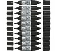 Pilot Begreen Twin Jumbo Lot de 10 Marqueur permanent double Pointe Noir écologique