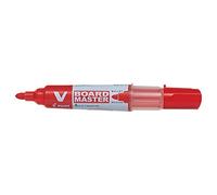 Pilot Begreen V-Board Master Lot de 10 marqueurs pour tableau blanc Pointe ogive 2,3 mm Rouge