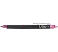 PILOT- BLRT-FR7-1 Stylo Frixion Point Clicker Rose - Pointe Ultra-Fine 0.5 mm - Encre Effaçable