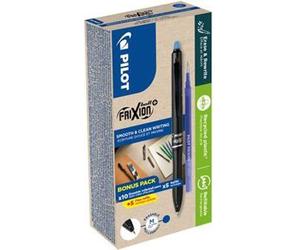 PILOT BLRT-FRPLS7/BLS-FR7-L PILOT FRIXION ball + Roller 0,7 mm, Couleur d'encre : bleu, 10 pcs.