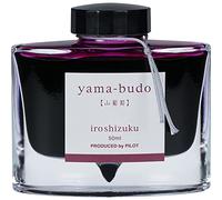 Pilot Encre à plume Iroshizuku Yama-Budo, Crimson Glory Vine, Purple Red (69217) en Bouteille, Dye, 69 milliliters